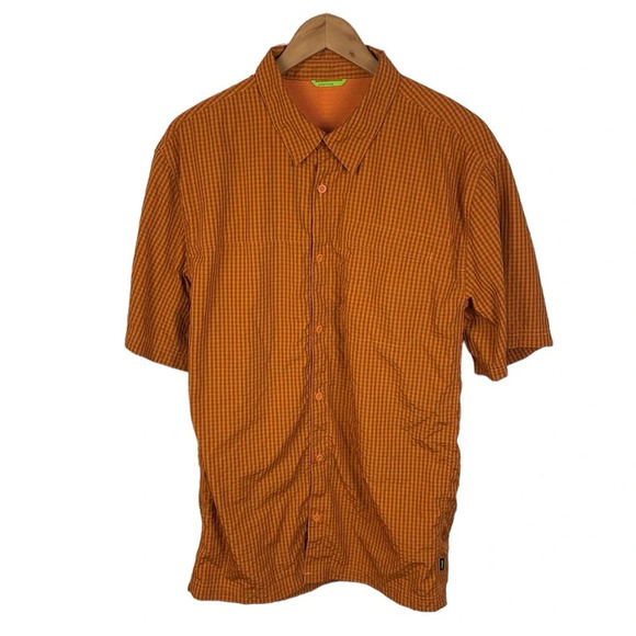 BF496 Men’s KOPPEN Outdoor Performance Button Down Shirt XL - Picture 1 of 5